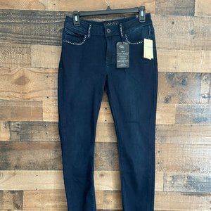 Lucky Brand Sasha Super Skinny Power Stretch Mid-Rise Blue Jeans Size 8/29 NWT